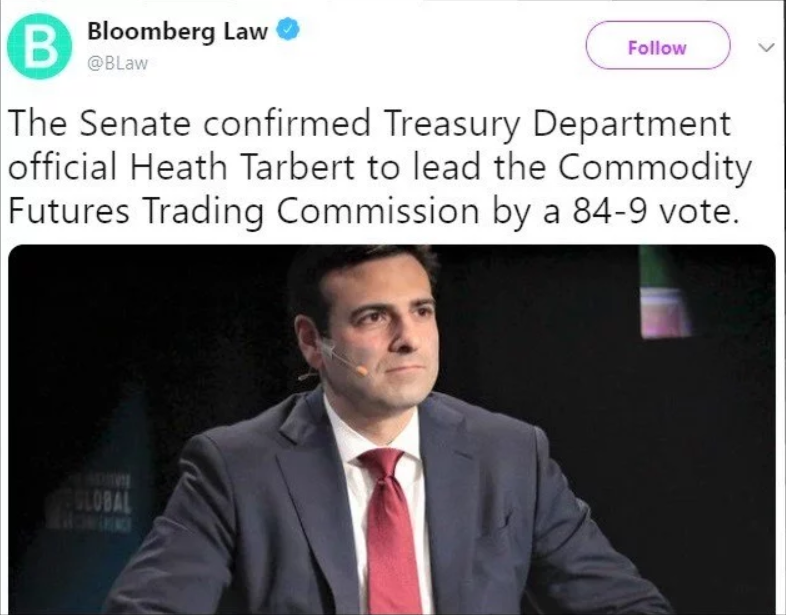 即将退休的CFTC主席已找到继任者，继任者会支持加密资产吗？