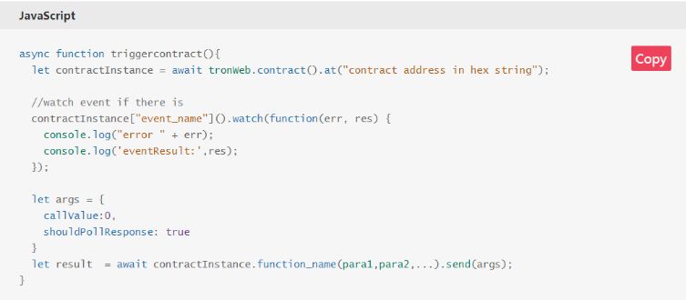 TronGrid API
