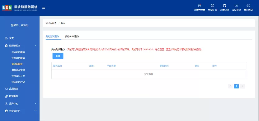 区块链服务网络