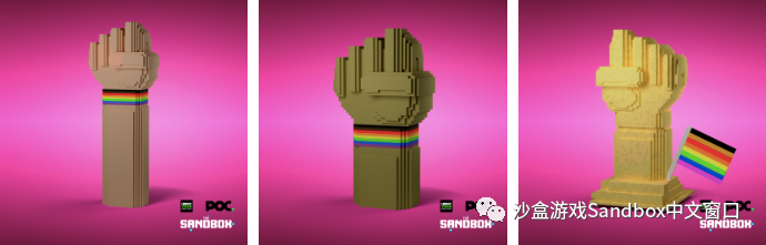 代表多样性的彩色 NFT 系列上线 The Sandbox 市场平台