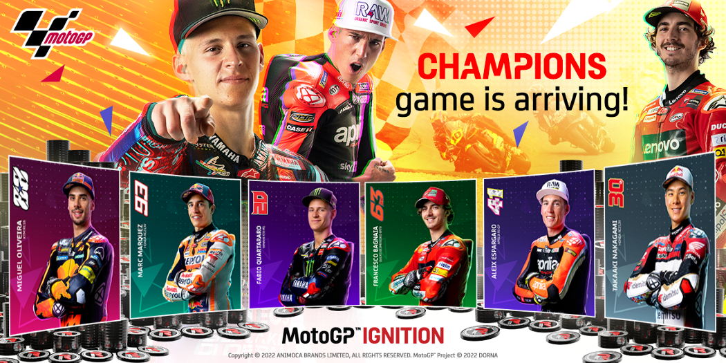 为季前卡牌游戏 MotoGP™ Ignition Champions 做好准备!