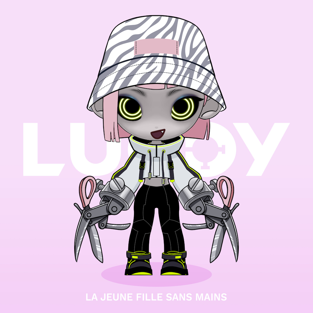 潮流社交品牌UB街区-无手少女LUCCY入驻可创平台