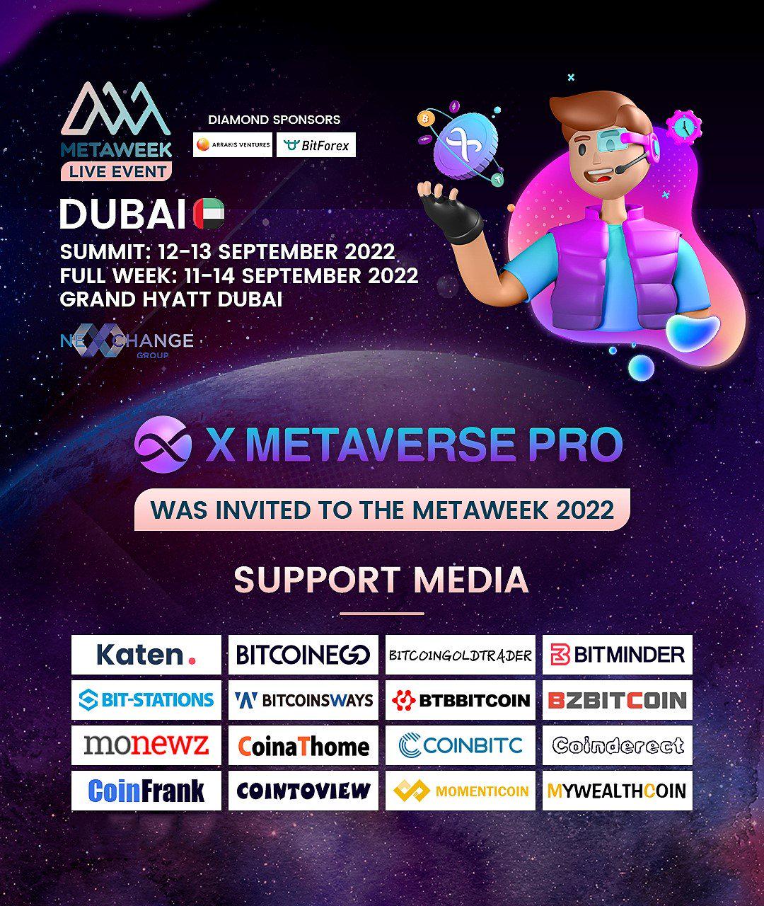 XMETA受邀参加迪拜MetaWeek2022,共探元界的发展与未来