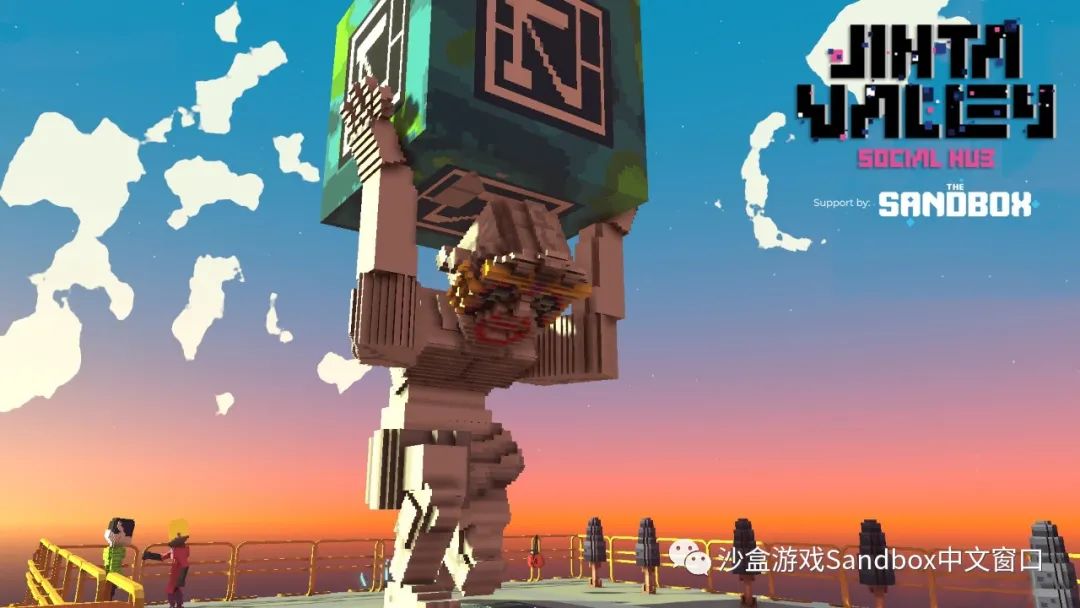 在 The Sandbox Alpha 第三季中体验金塔谷社交中心