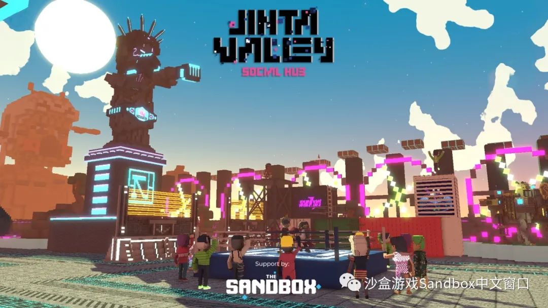在 The Sandbox Alpha 第三季中体验金塔谷社交中心