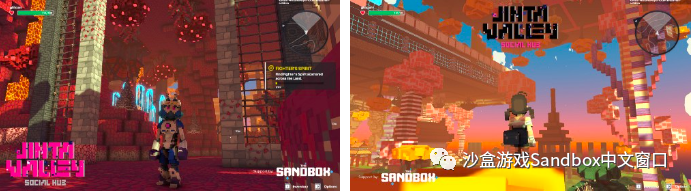 在 The Sandbox Alpha 第三季中体验金塔谷社交中心