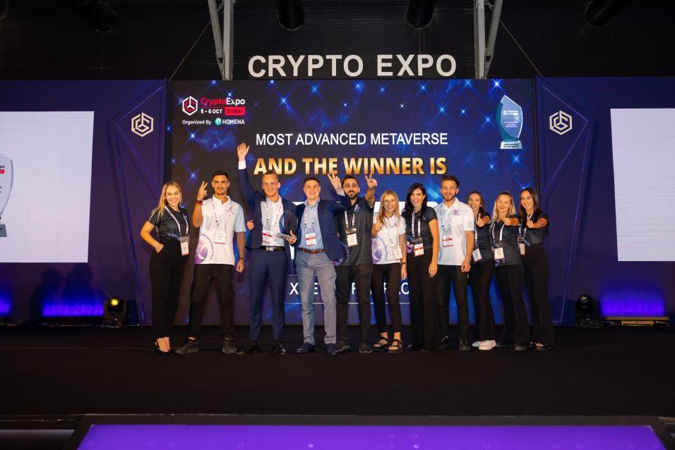 X METAVERSE PRO出席Crypto Expo获最先进元宇宙项目奖