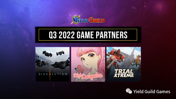 Yield Guild Games：社区更新——2022 年第 3 季度
