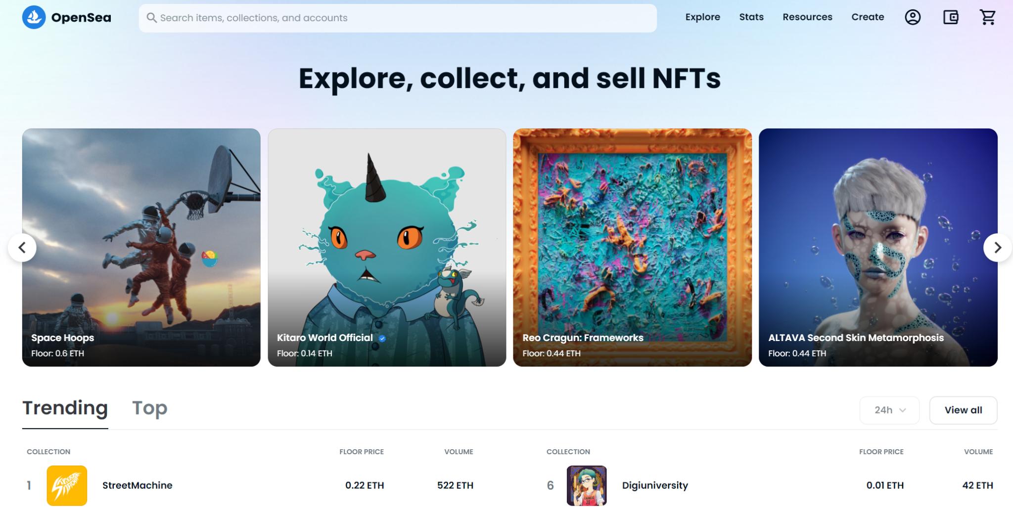 NFT Marketplace 比较 | 快速指南
