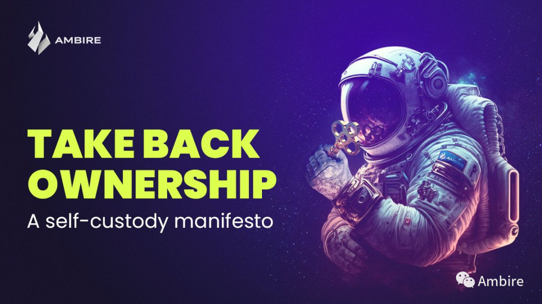收回所有权:一份自我托管的宣言