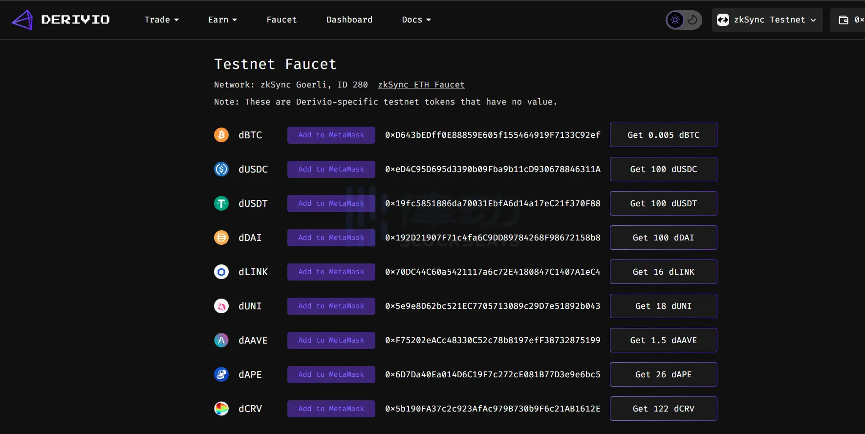 zkSync Era∎第一批项目来了,都还没发币