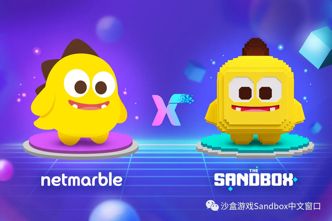 The Sandbox 宣布与 Netmarble 建立合作伙伴关系