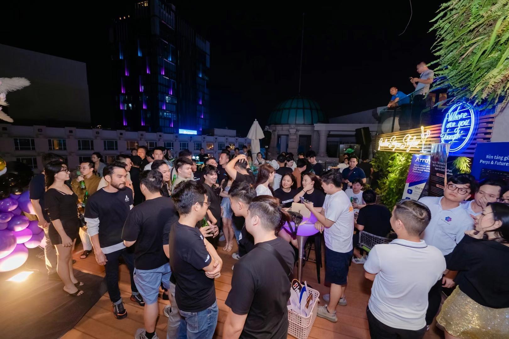 “Web3 胡志明之夜”交流酒会顺利举办