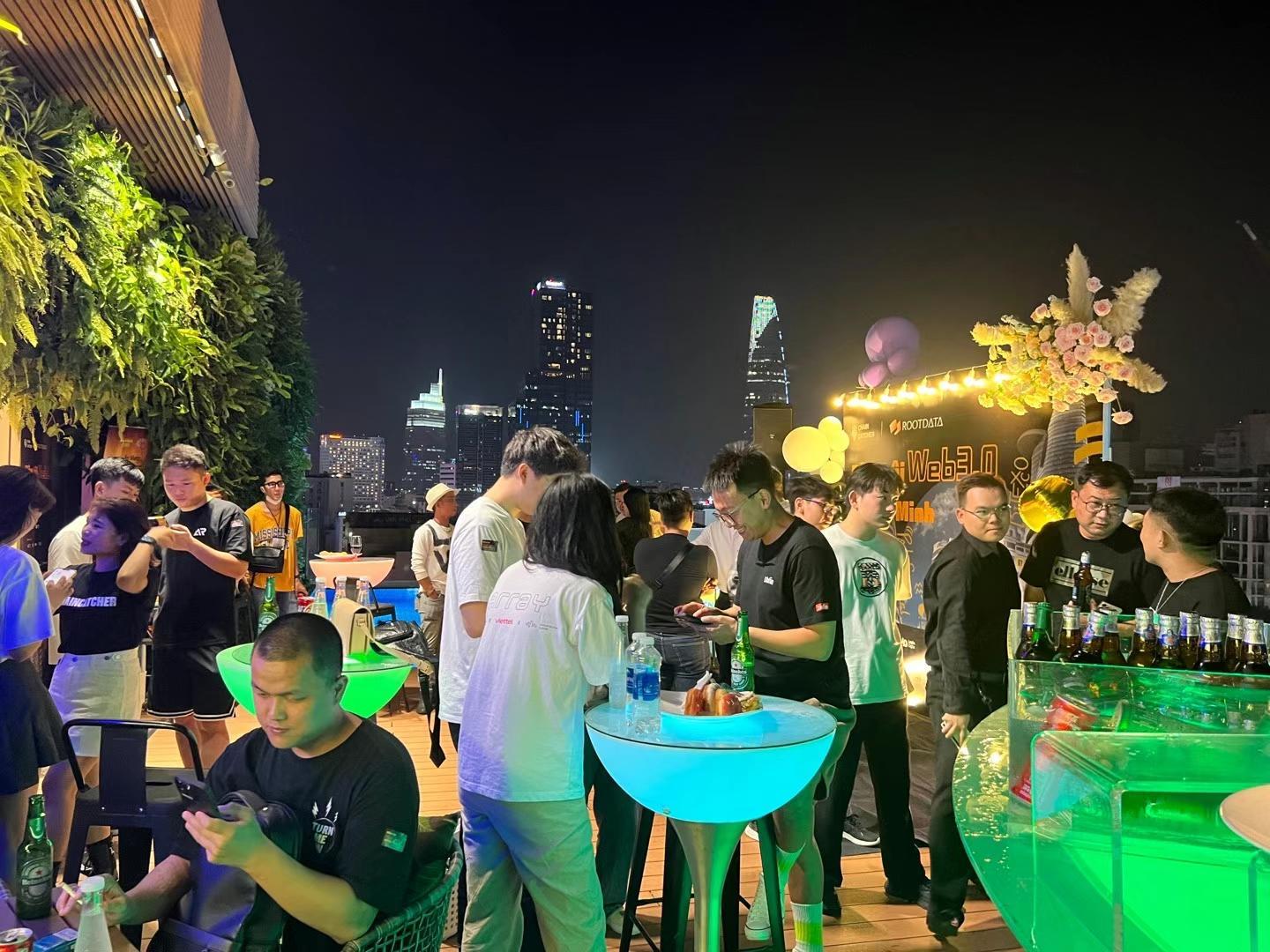 “Web3 胡志明之夜”交流酒会顺利举办