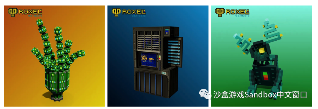 Roxel 创世 NFT 作品集