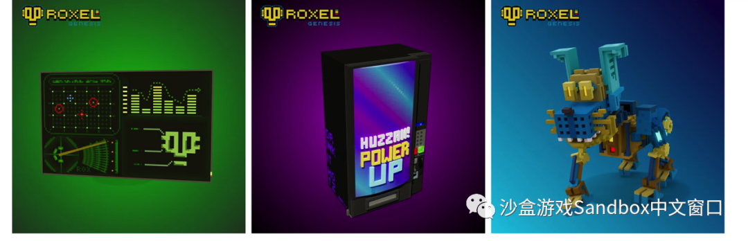 Roxel 创世 NFT 作品集