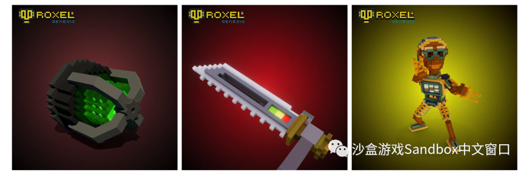 Roxel 创世 NFT 作品集