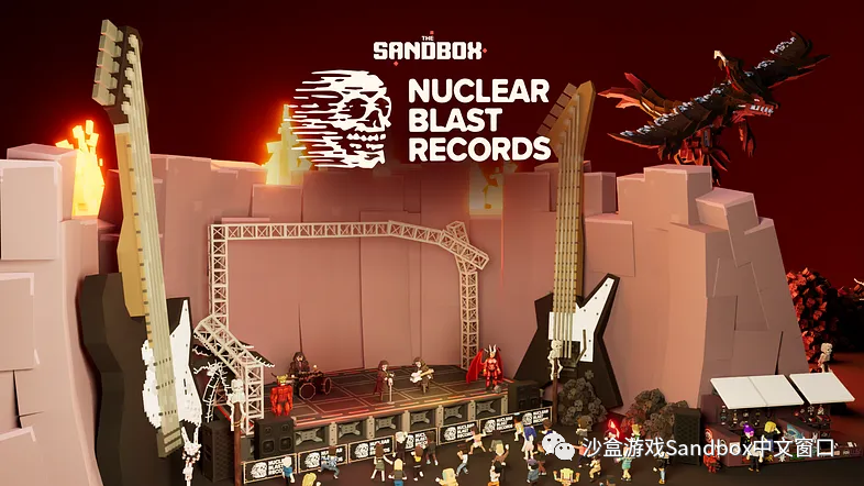 TheSandbox和NuclearBlast合作建立“BlastValley”