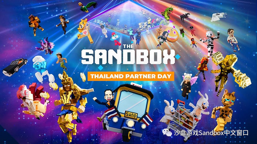 The Sandbox 展示泰国 2023 年元宇宙生态系统