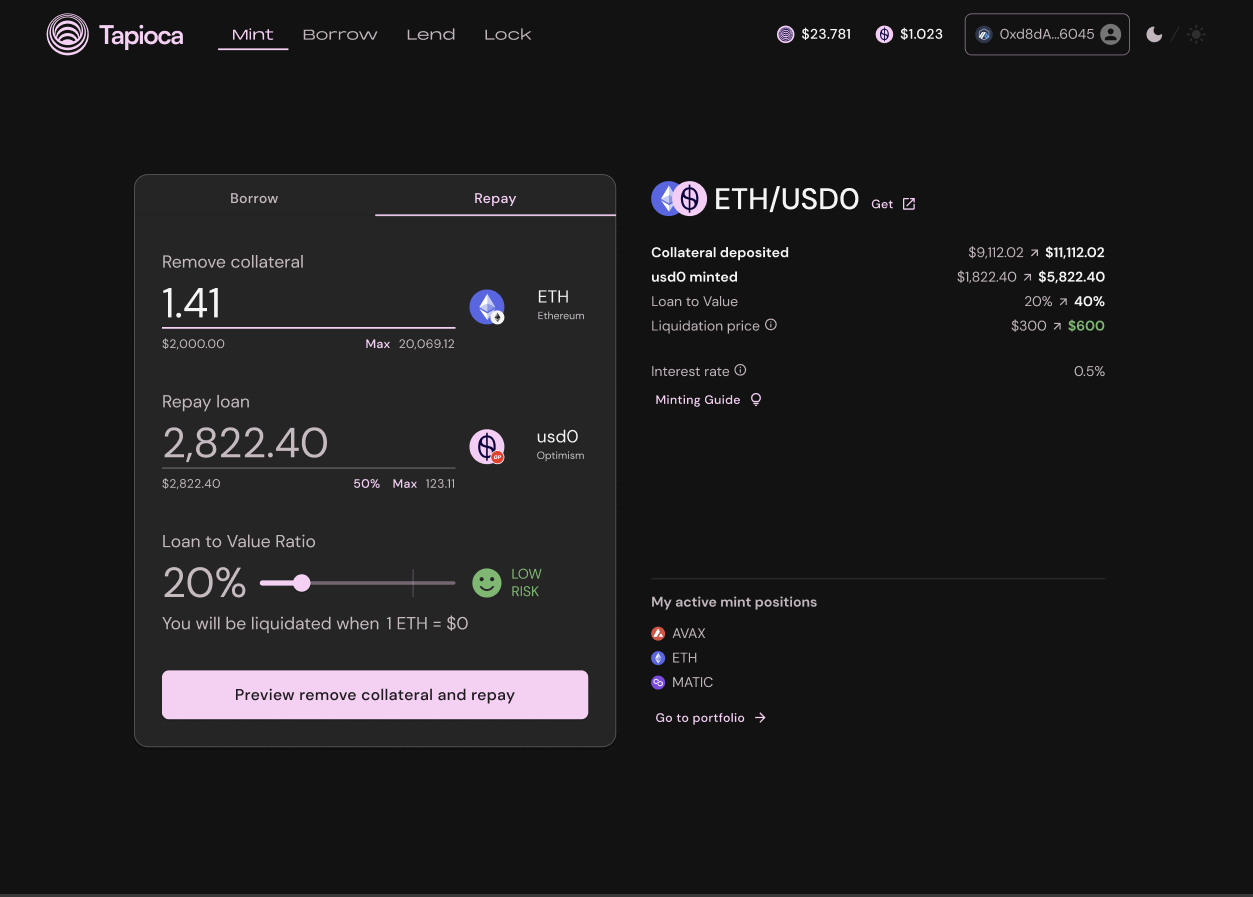 TapiocaDAO Beta测试网手把手教程
