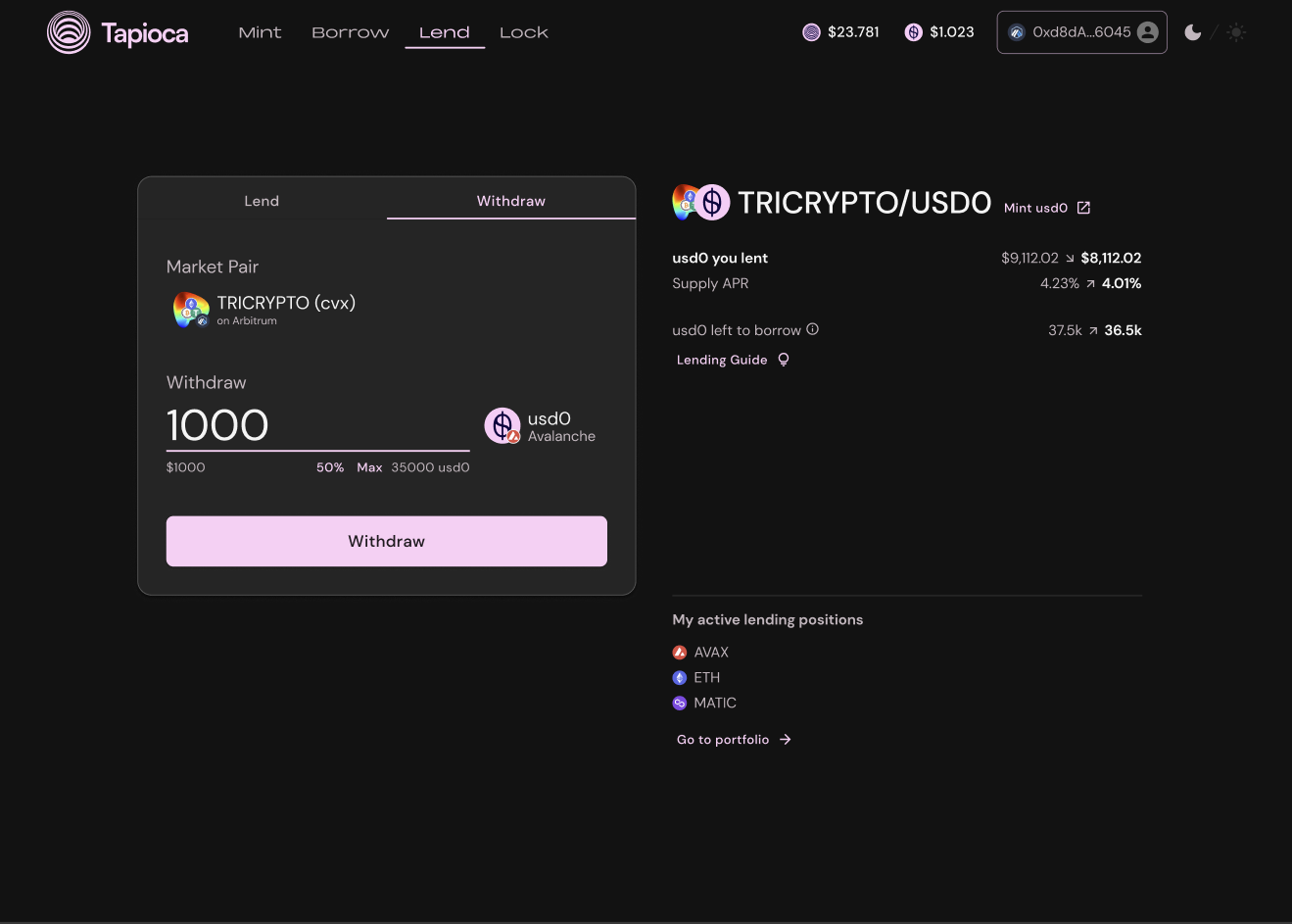 TapiocaDAO Beta测试网手把手教程