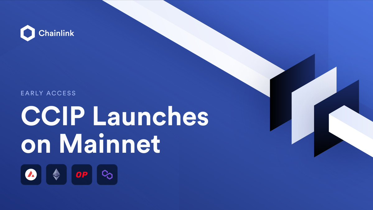 Chainlink CCIP正式在主网上线