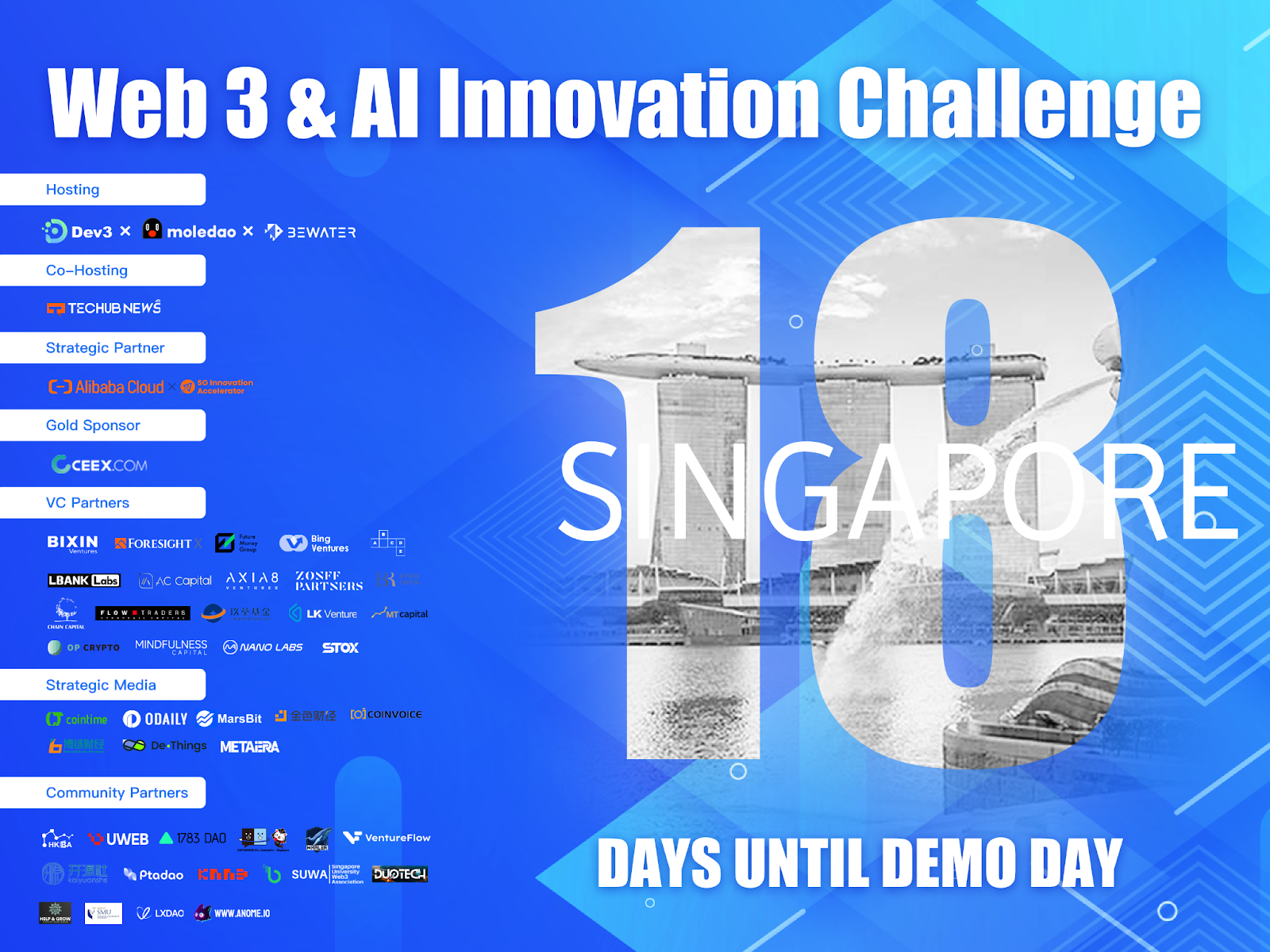 Web 3 & AI Innovation Challenge 倒计时18天!