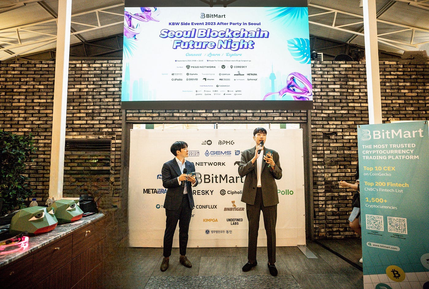 BitMart “首尔区块链未来夜”:2023 韩国 KBW 边会取得圆满成功