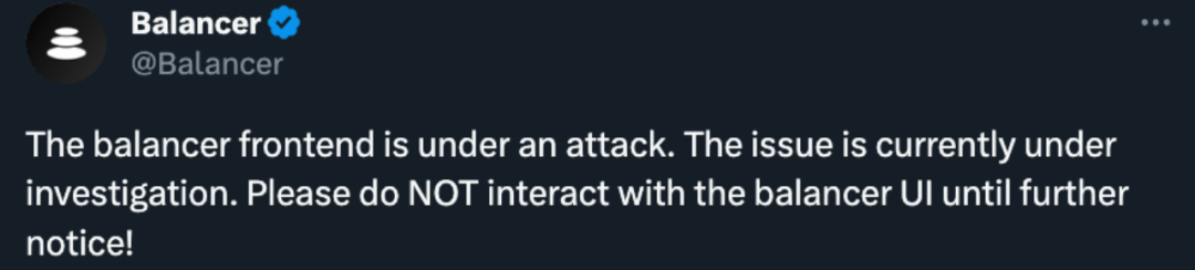 慢雾：Balancer.fi BGP Hijacking 攻击分析