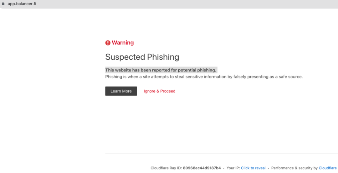 慢雾：Balancer.fi BGP Hijacking 攻击分析
