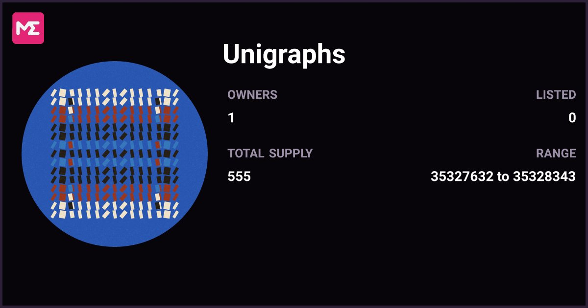 用聪生成NFT艺术品:一文了解 Ordinals 上的新项目 Unigraphs