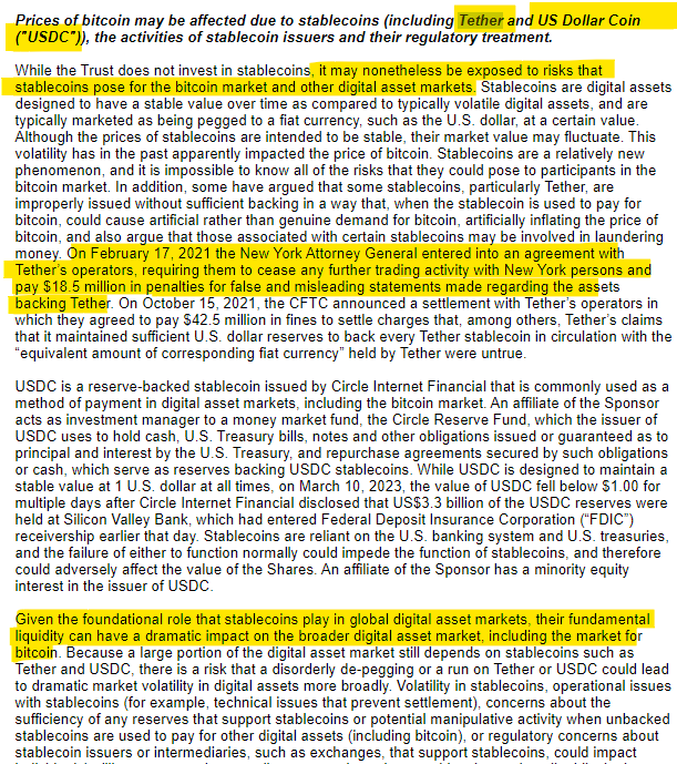 揭秘华尔街巨头的野心!贝莱德质疑 USDT、USDC,比特币现货ETF处生死边缘