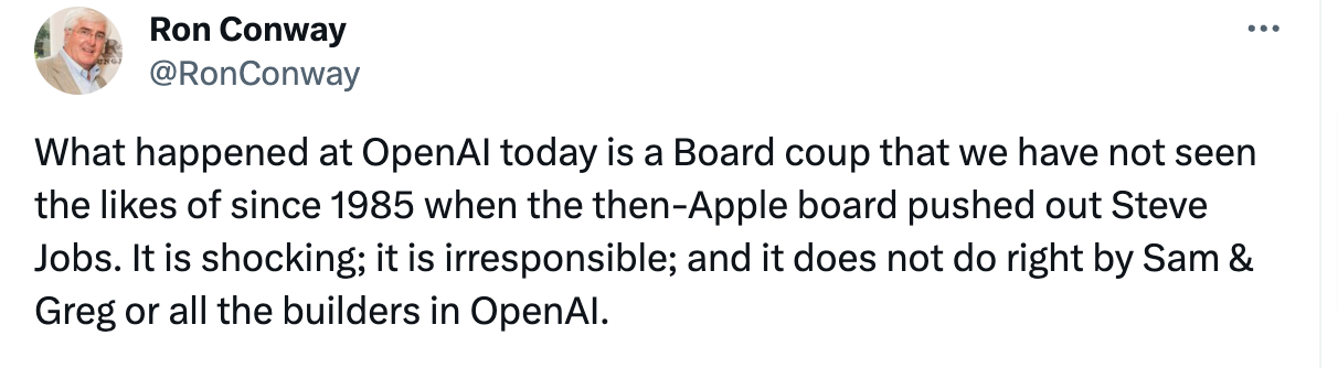 给OpenAI董事会一些时间,人工智能的未来极大可能取决于他们