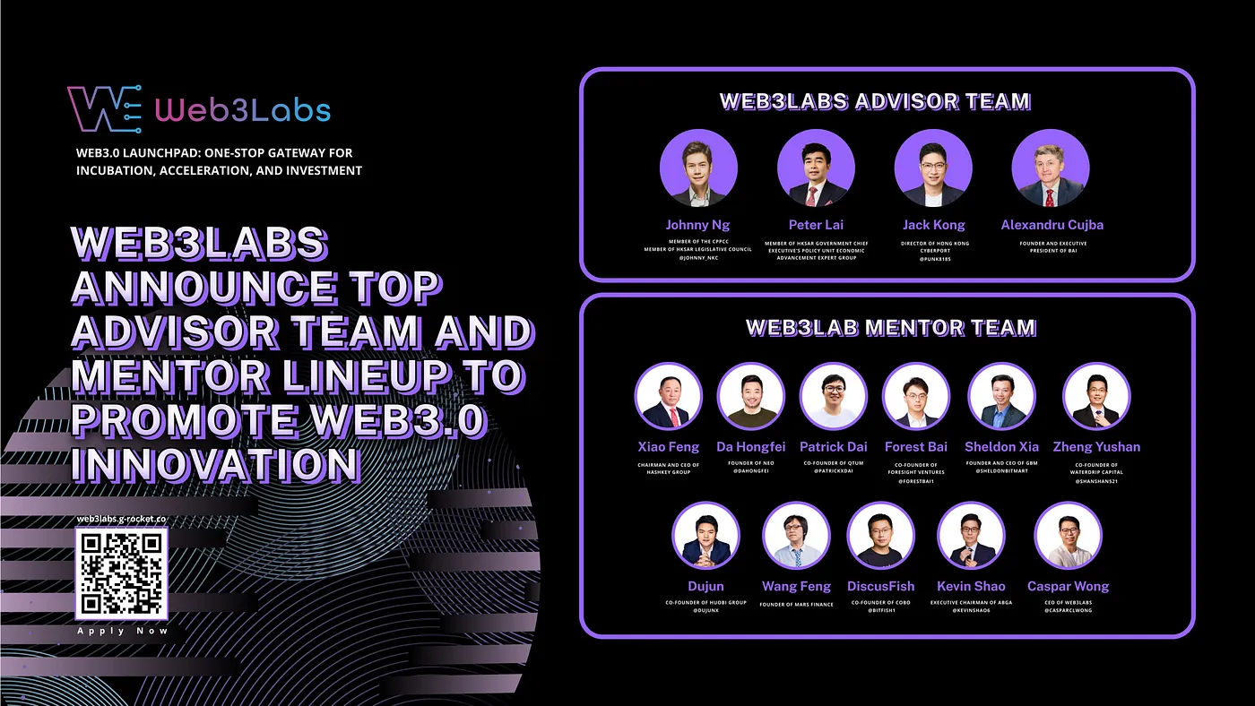 BitMart 创始人 Sheldon Xia 加入 Web3Labs 导师团队