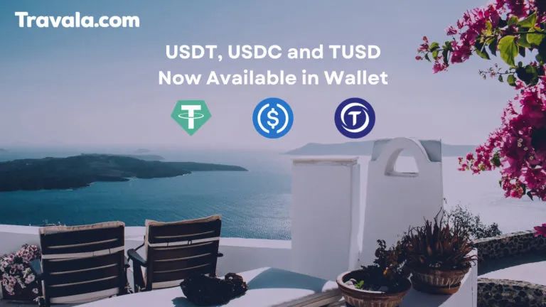 Travala.com平台钱包已支持波场网络上的USDT、USDC和TUSD