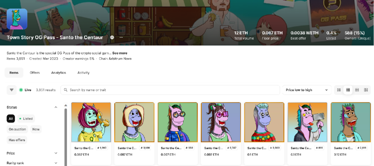 Web3 Version of “Animal Crossing”
