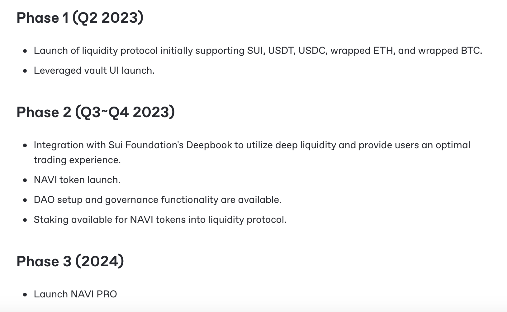 NAVI Protocol： Sui 生态爆发的助推器