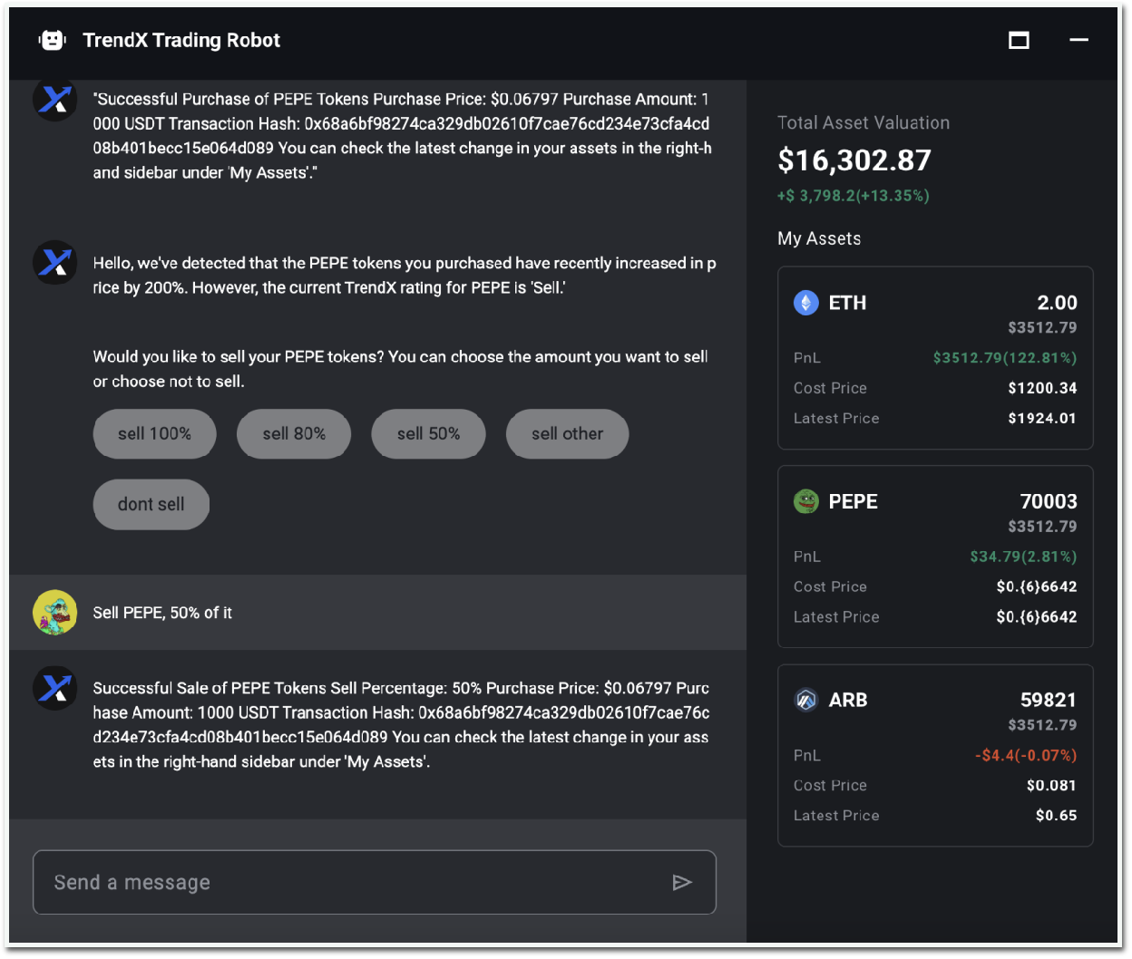 AI-powered Web3 trend tracking platform
