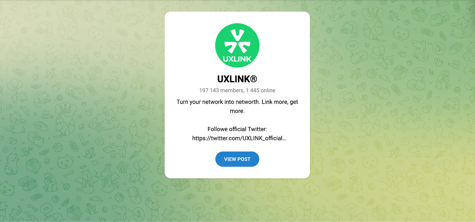 解析 UXLink:基于 Telegram 生态最大的 Web3 社交基础设施