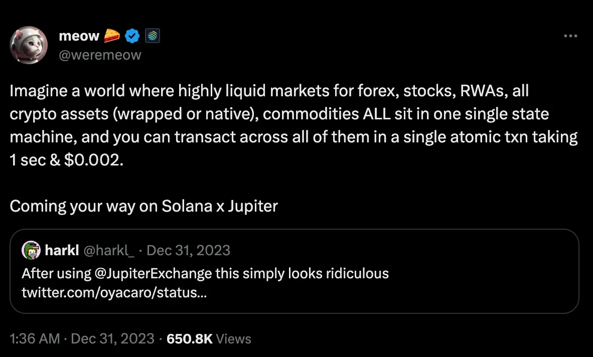 Solana 史上最大空投：Jupiter 产品及代币估值深度解析