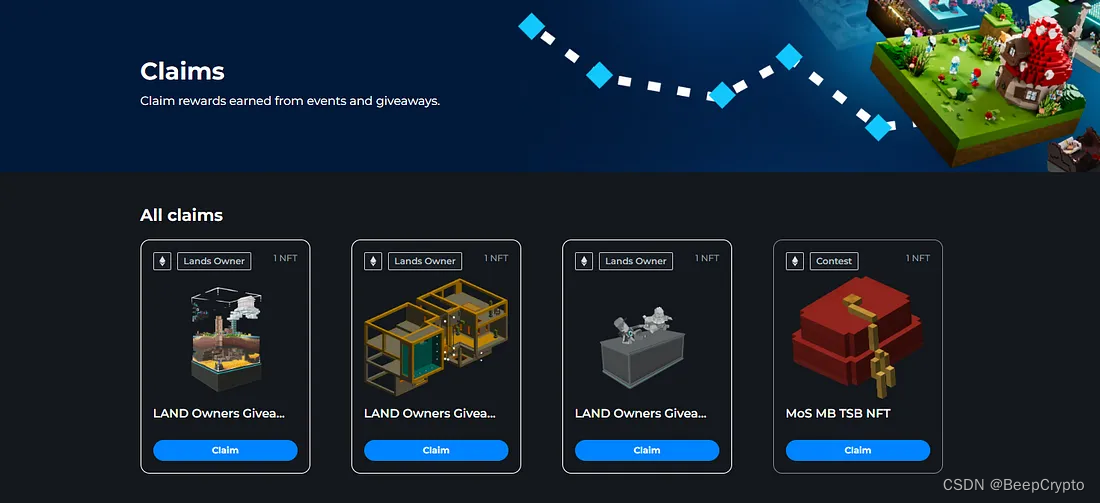The Sandbox 建造者的挑战开始：发布、参与、获得盈利