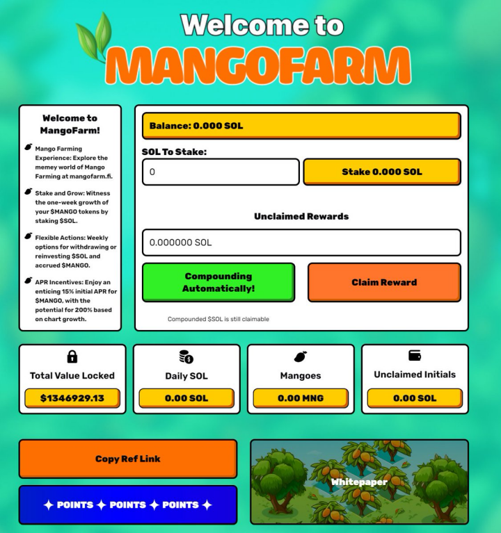 消失的芒果——MangoFarmSOL退出骗局始末