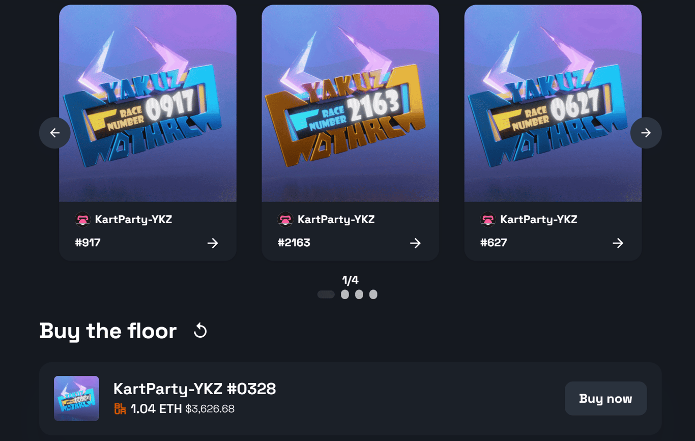 IMX 年度旗舰:Web3赛车竞速游戏KartParty PFP NFT即将发售