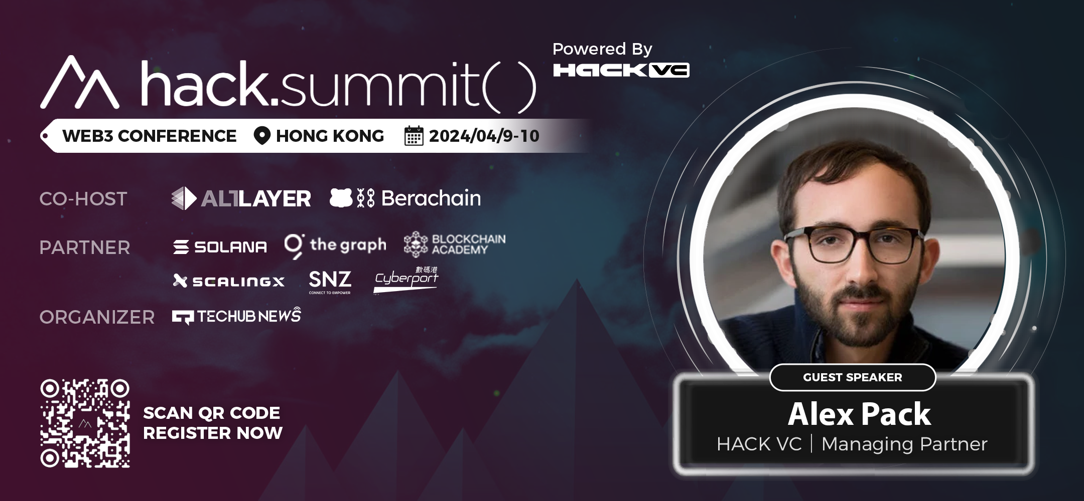 HackVC 四位合伙人将亲临hack.summit2024亚洲区块链开发者大会