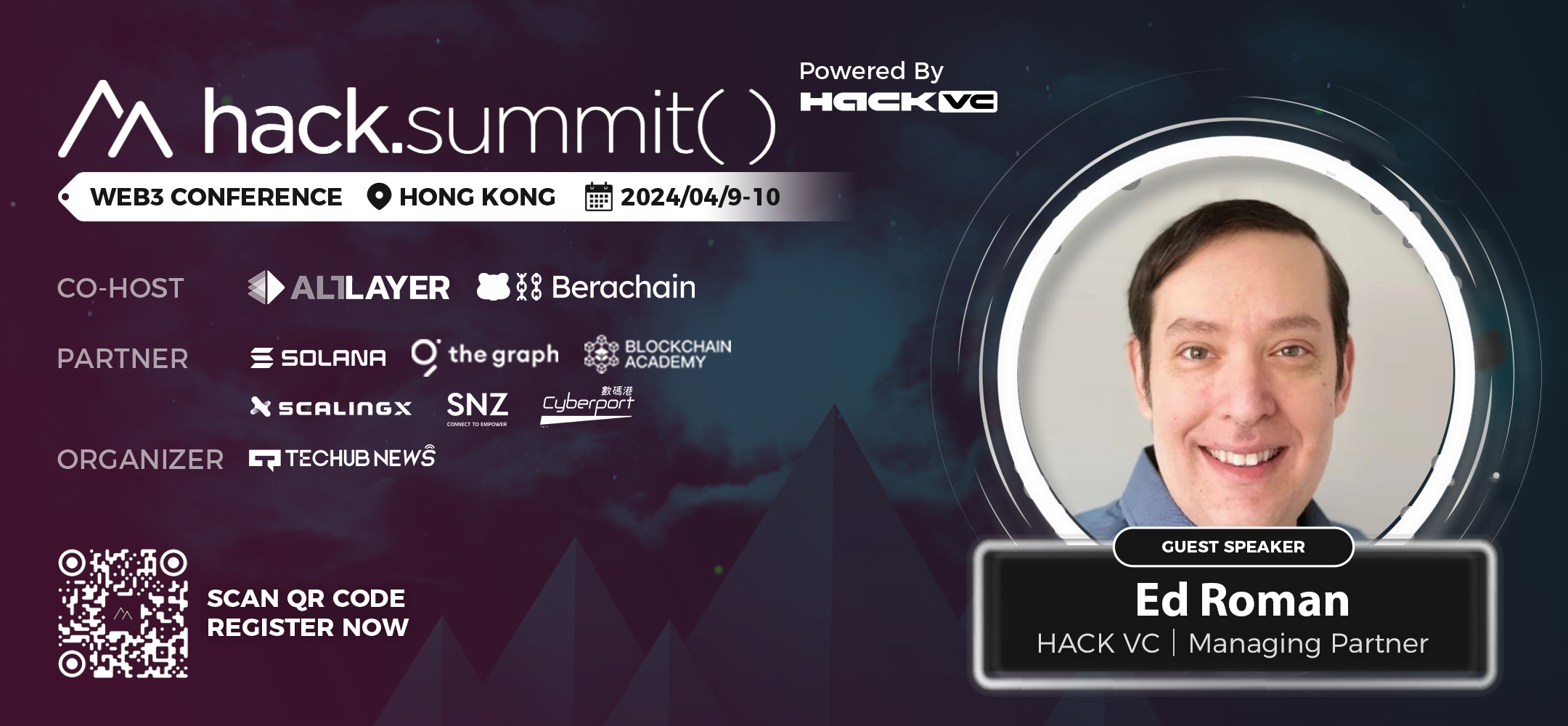 HackVC 四位合伙人将亲临hack.summit2024亚洲区块链开发者大会