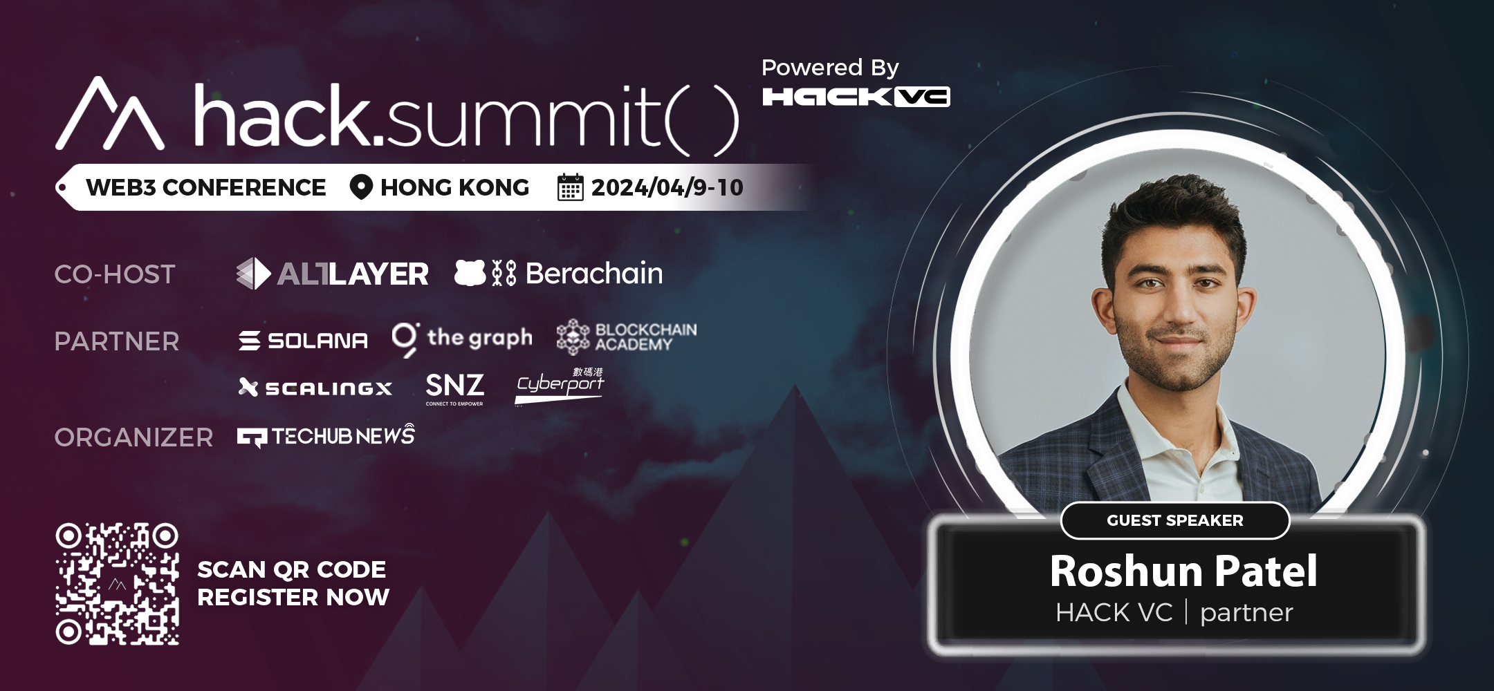 HackVC 四位合伙人将亲临hack.summit2024亚洲区块链开发者大会