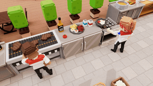 Game Maker 更新｜在 The Sandbox 使用烹饪模拟器！