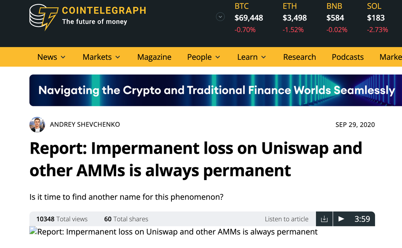 深入 Aqua:资本效率与收益最大化兼得, DeFi 供给侧改革的引领者