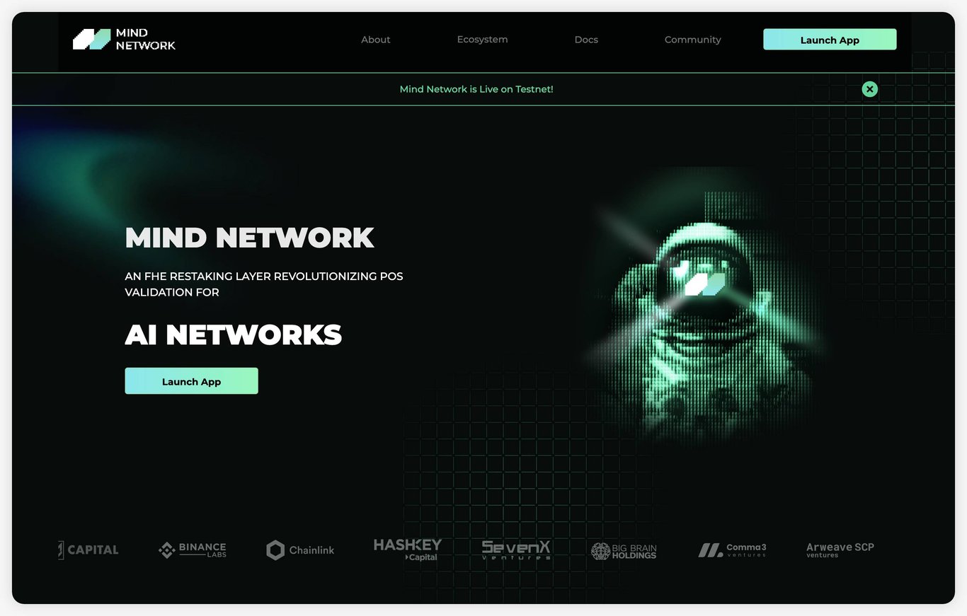 Mind Network:FHE+Restaking,AI项目共识安全触手可及