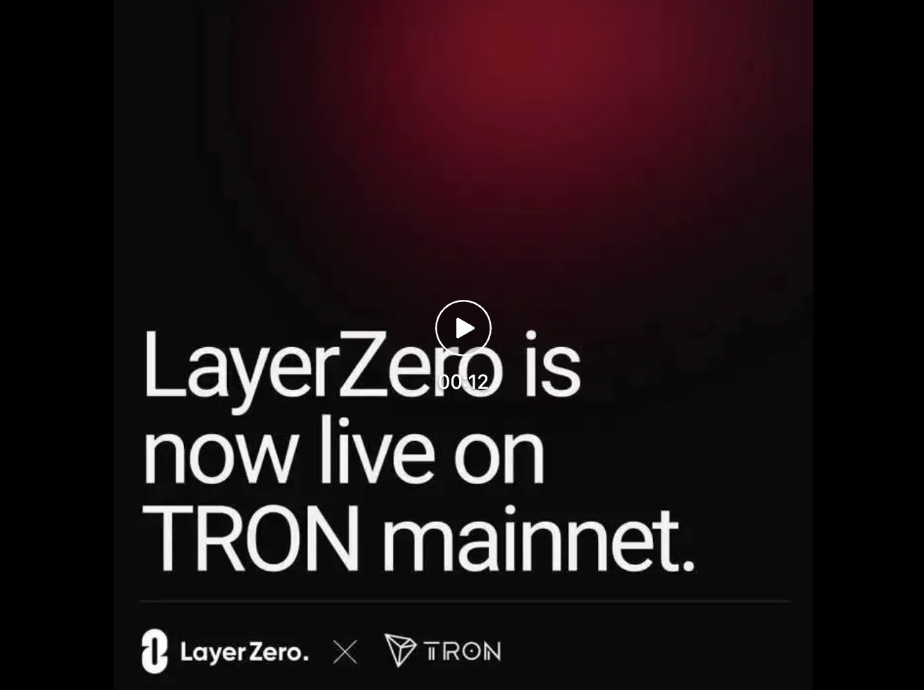 LayerZero已上线波场TRON